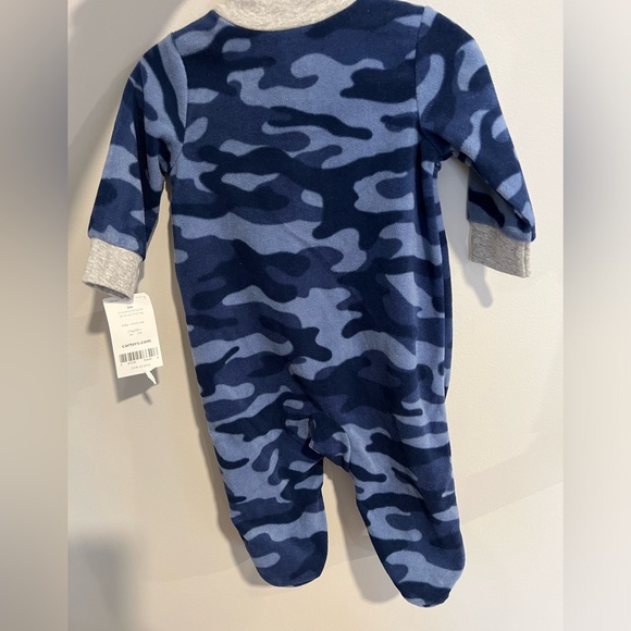 Carters fleece infant boy pajama - Picture 2 of 3